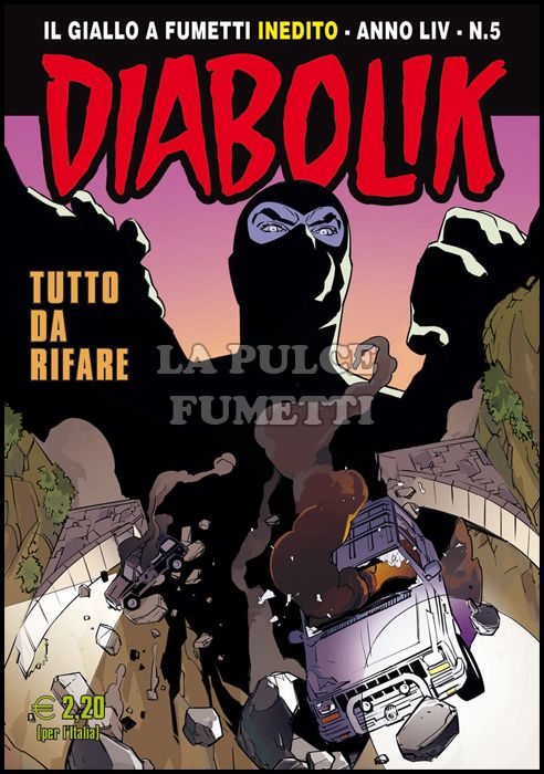 DIABOLIK ORIGINALE ANNO 54 # 5: TUTTO DA RIFARE